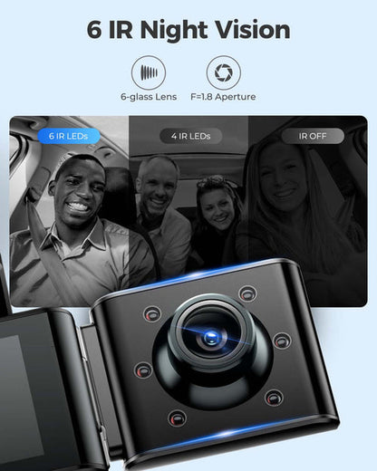 AZDOME™ Pro - 4K Dash Camera for Rideshare Drivers